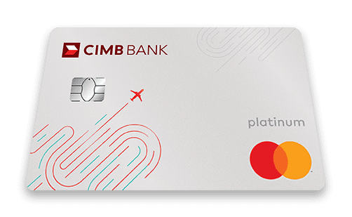 Kad CIMB Travel Platinum, gambar rasmi penerbit Malaysia